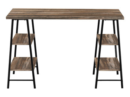 Computer Desk For Home Office, Laptop, Storage Shelves, Contemporary & Modern