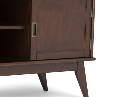 Draper - Handcrafted Mid Century Low TV Media Stand