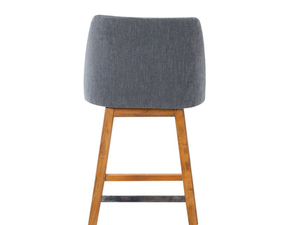360° Swivel Bar Stool, Counter Height Kitchen Island Chair