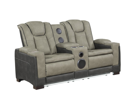 Bruno - Power Reclining Living Room Set With LED Lighting