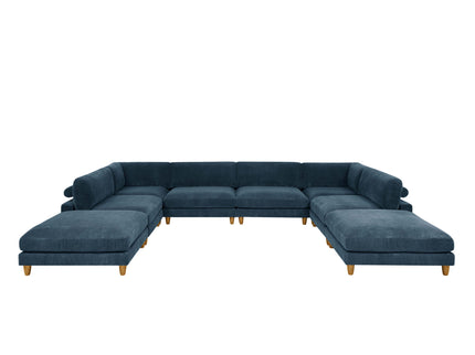 Modern Modular Sectional With Adjustable Back Support