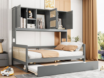Daybed And All In One Cabinet And Shelf