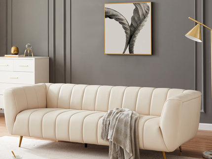 Lamattina - Genuine Italian Channel Tufted Sofa