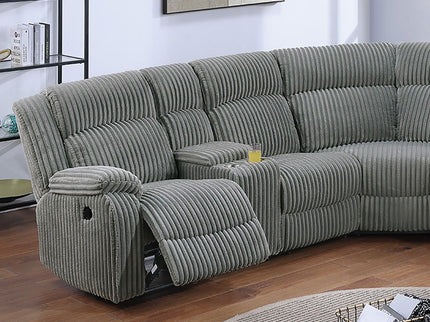 Power Motion Sectional LAF / RAF Loveseat With Console Cup Holders