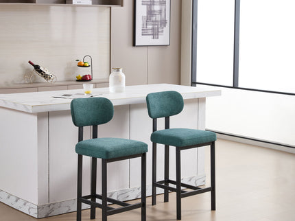 Modern Counter Height Stools (Set of 2)