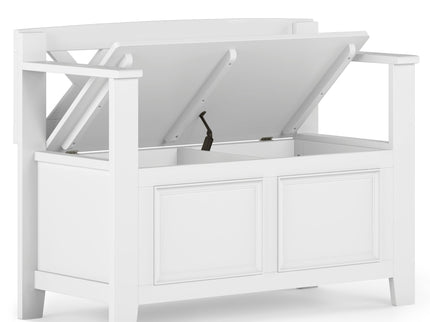 Amherst - Small Transitional Entryway Storage Bench