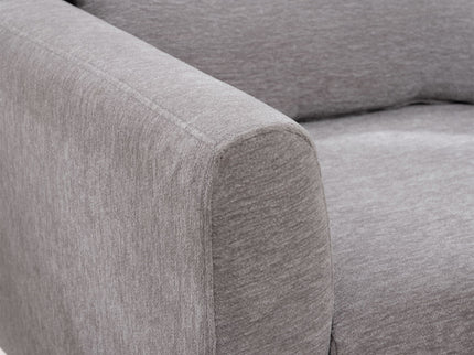 Modern Accent Chair, Arm Chairs For Living Room, Upholstered Mordern Armchair, Comfy Soft Padded Lounge Chair In Small Space, Bedroom, With Pillow, Solid Wood Leg