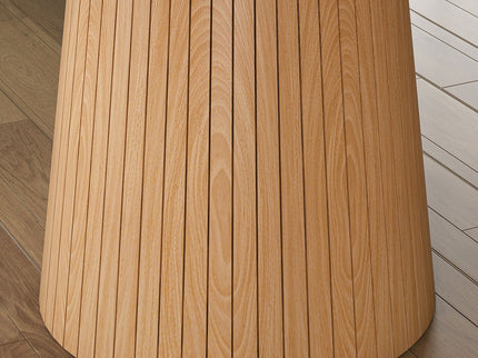 Round Dining Table With Strip Base