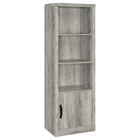 Conifer - 3 Shelf Media Tower - Gray