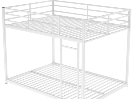 Metal Bunk Bed, Low Bunk Bed With Ladder