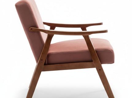 Accent Chair, Classic Mid Century Modern For Extra Seating