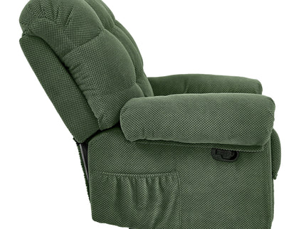 Manual Recliner, Padded Footrest