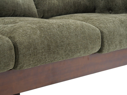 Upholstered Sofa Modern 3 Seater Sofa Couch With Tufted Design For Living Room
