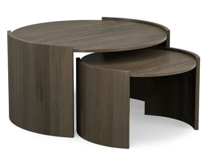 Robin - 2 Piece Nesting Table - Gray