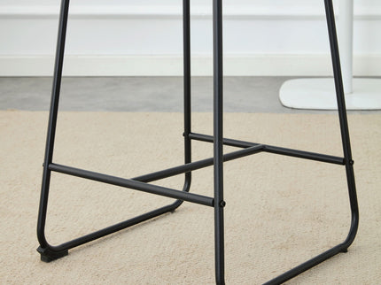 Retro Bar Chairs, Comfortable Stools (Set of 2)