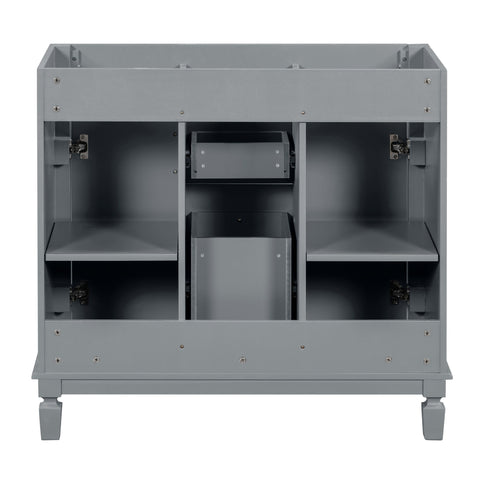 Bathroom Vanity Cabinet With 2 Soft Closing Doors And 2 Drawers