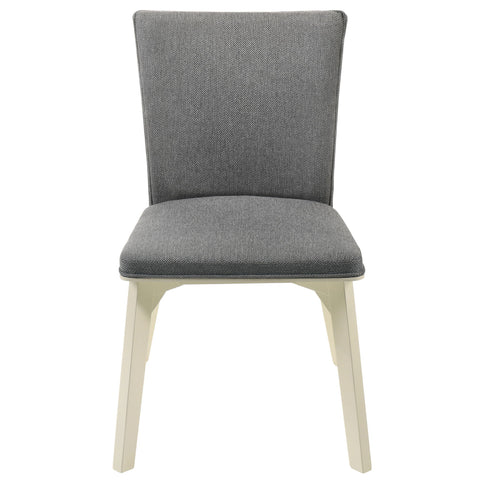 Jean - Upholstered Dining Side Chair (Set of 2) - Gray