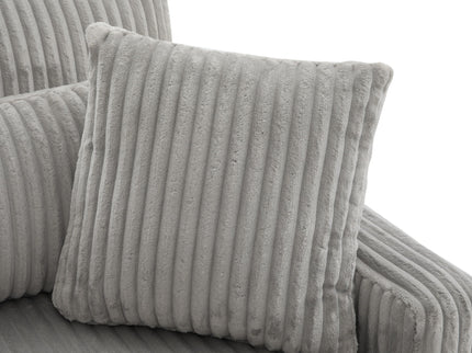Modern Loveseat Sofa With 4 Pillows