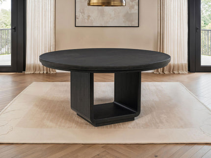 Bangor - Round Dining Table - Black