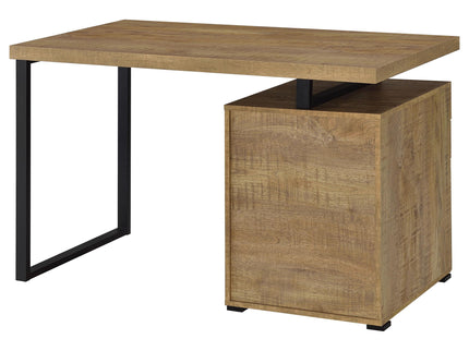 Trowbridge - 3 Drawer Office Desk - Mango Color