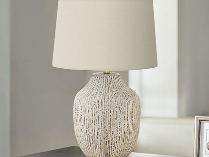 Lighting, Table Lamp, Ceramic, Transitional - Cream