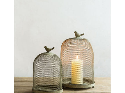 Ophira Sparrow Candle Holders (Set of 2) - Antique Gray