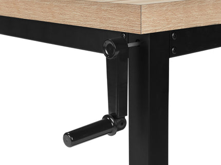 Computer Desk, Home Office, Standing, Adjustable, Laptop, Contemporary & Modern