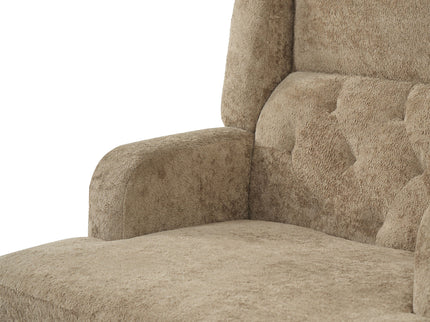 Modern Tufted Upholstered Accent Chair For Living Room