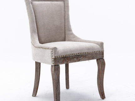 Ultra - Side Dining Chair, Nail Head (Set of 2)