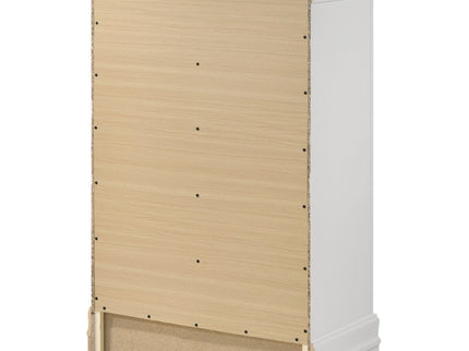 5 Drawer Bedroom Chest - White