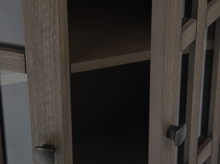 Bedford - Low Storage Media Cabinet - Farmhouse Gray