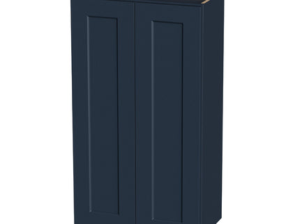 Shaker Wall Cabinet With Soft Close Hinges, Adjustable Shelves, Double Door