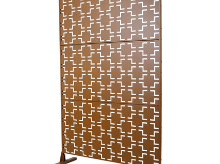 Outdoor & Indoor Metal Privacy Freestanding Decorative Screen
