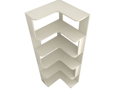 L-Shaped Corner Bookshelf