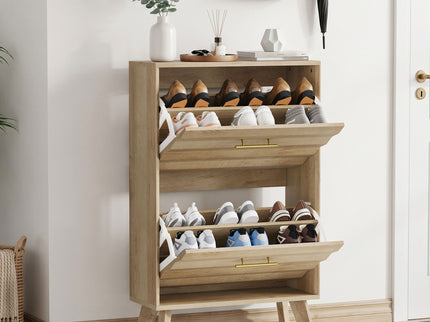 Flip Top Shoe Cabinet