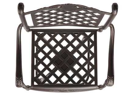 Cast Aluminum Bar Stool - Copper