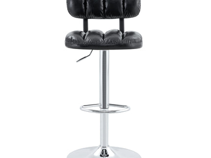 Adjustable Height Bar Stools With Footrest For Kitchen Island (Set of 2)