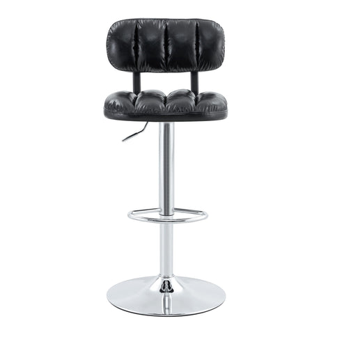 Adjustable Height Bar Stools With Footrest For Kitchen Island (Set of 2)