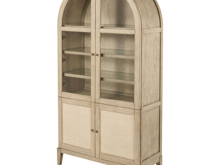 Kimpton - 4 Door Dining Display Cabinet - Beige
