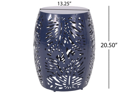 Modern Design Metal End Table, Large