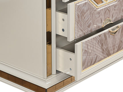Omari - 6 Drawer Dresser - Beige