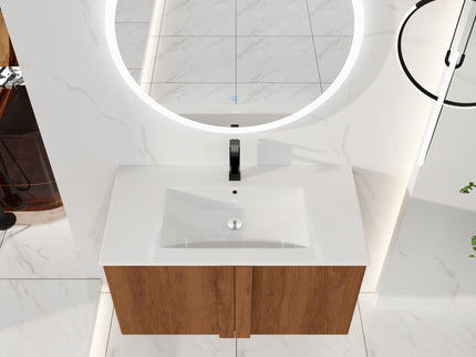 Floating Bathroom Vanity With Sink Combo