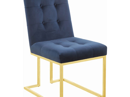 Tufted Back Upholstered Dining Chair (Set of 2)