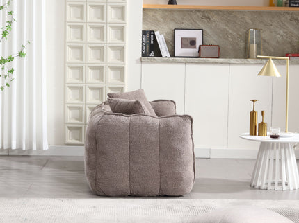 Cozy Beanbag Chair With High Resilience Foam Core For 2