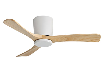 42" Flush Mount Ceiling Fan With 3 Blades, DC Reversible Motor