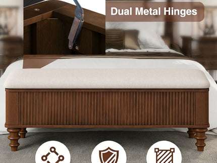 Multi Functional Storage Ottoman Bench