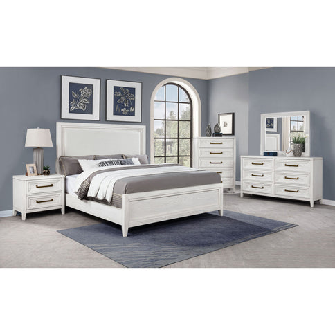 Inverness - 6 Drawer Bedroom Dresser - White