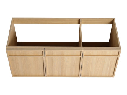 Wall-Mounted Bathroom Vanity With Resin Sink And Soft Closing Doors