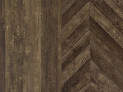 Gunderson - 8 Shelf Accent Cabinet - Oak