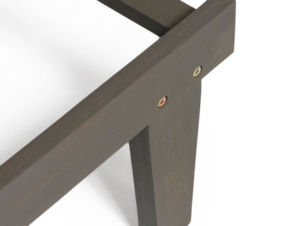 Ariana - Wood Chaise Lounge With Cushion